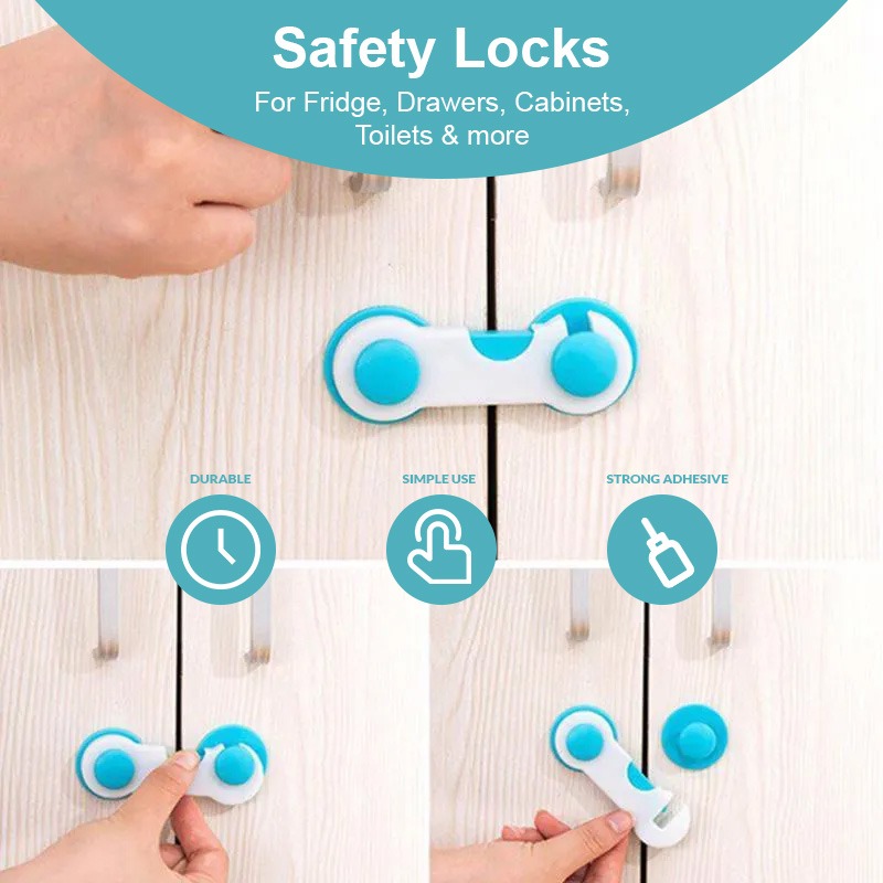 Baby Proofing Kit: Cabinet Locks